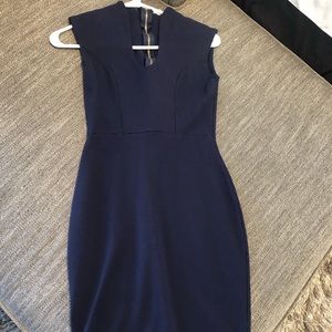 Gently worn navy dress size small.